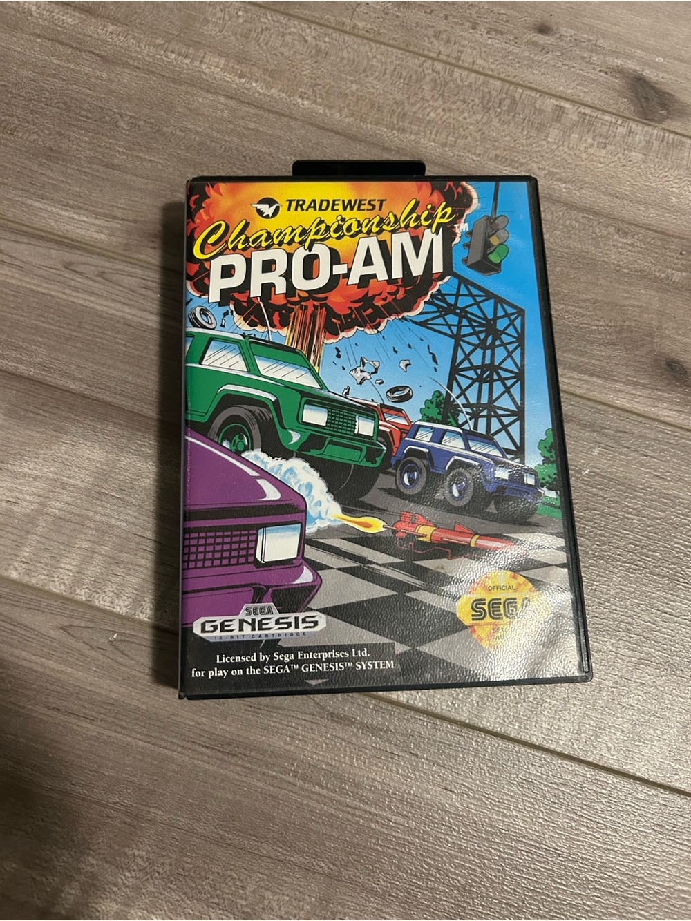 Championship Pro-Am Sega Genesis